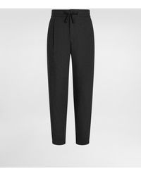 Dolce & Gabbana - Melange Wool Mat Trousers - Lyst