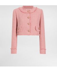 Dolce & Gabbana - Tweed Jacket - Lyst