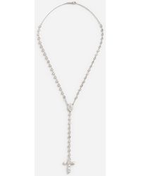 Dolce & Gabbana Collar Rosario - Metálico