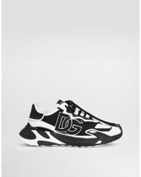 Dolce & Gabbana - Chunky Sneakers mit bestickten Logo - Lyst