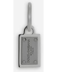 Dolce & Gabbana - Logo Tag Single Earring - Lyst