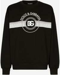 Dolce & Gabbana - Cotton Crew-Neck Sweatshirt For - Lyst
