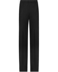 Dolce & Gabbana - Pantalon Patte D'Éph En Sergé De Laine Stretch - Lyst