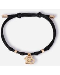 Dolce & Gabbana - Fabric Good Luck Bracelet With Pendant Charm - Lyst
