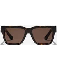 Dolce & Gabbana - Mirror Logo Sunglasses - Lyst