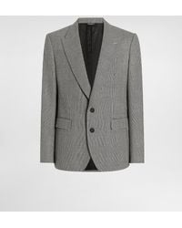 Dolce & Gabbana - Glen Plaid Single-Breasted Sicilia Light Jacket - Lyst