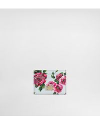 Dolce & Gabbana - Polished Calfskin Card Holder - Lyst