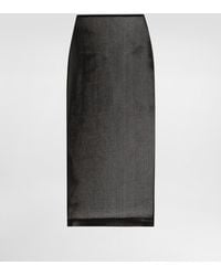 Dolce & Gabbana - Mesh Pencil Skirt - Lyst