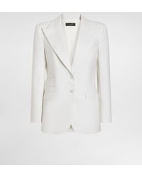 Dolce & Gabbana - Single-Breasted Woolen Turlington Blazer - Lyst