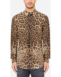 Leopard-Print Shirts for Men - Up to 60 