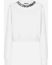 Dolce & Gabbana - Felpa Girocollo - Lyst