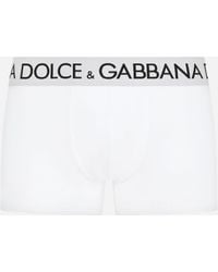 Dolce & Gabbana - Logo-waistband Stretch Briefs - Lyst