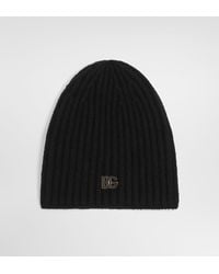 Dolce & Gabbana - English Rib Knit Hat - Lyst