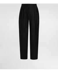 Dolce & Gabbana - Wool Gabardine Trousers - Lyst