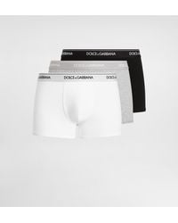 Dolce & Gabbana - Pack Of Regular-Fit Stretch Jersey Boxers - Lyst