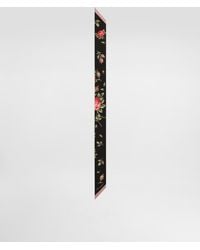 Dolce & Gabbana - Rose Bouquet-Print Silk Twill Bandeau 6X100 - Lyst