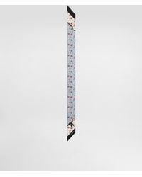 Dolce & Gabbana - Small Rose-Print Silk Twill Bandeau 6X100 - Lyst