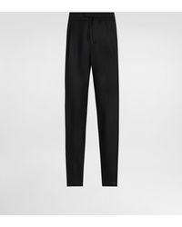 Dolce & Gabbana - Jogginghose Aus Wolle, Stückgefärbt - Lyst