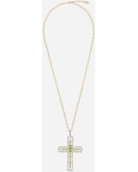 Dolce & Gabbana - 379 Pendente Croce T - Lyst