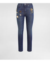 Dolce & Gabbana - 5-Pocket Denim Trousers - Lyst