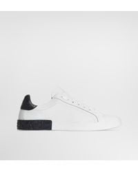 Dolce & Gabbana - Sneaker Portofino Aus Kalbsleder - Lyst