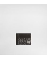 Dolce & Gabbana - Coated Jacquard Card Holder - Lyst