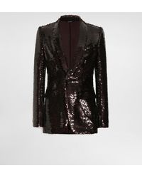 Dolce & Gabbana - Sequin-Embellished Single-Breasted Blazer - Lyst