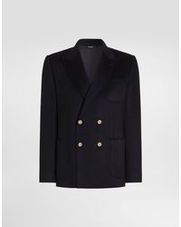Dolce & Gabbana - Jacke Portofino Aus Kaschmir, Zweireihig - Lyst