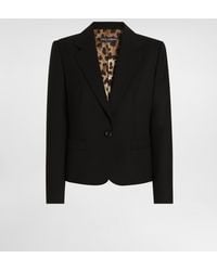 Dolce & Gabbana - Bi-Stretch Sallia Jacket - Lyst