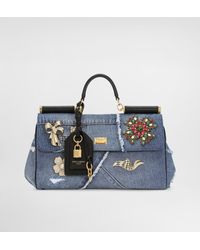 Dolce & Gabbana - My Sicily Denim Handbag - Lyst
