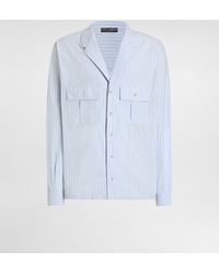 Dolce & Gabbana - Striped Cotton Martini Shirt - Lyst