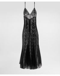 Dolce & Gabbana - Chantilly Lace Slip Dress - Lyst