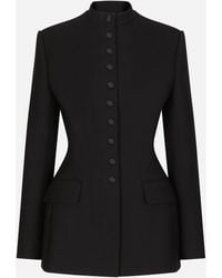 Dolce & Gabbana - Peplum Blazer - Lyst