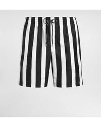 Dolce & Gabbana - Striped Swim Shorts - Lyst