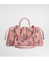 Dolce & Gabbana - Medium Vittoria Handbag With Embroidery - Lyst