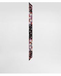 Dolce & Gabbana - Small Floral-Print Silk Twill Bandeau 6X100 - Lyst