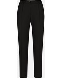 Dolce & Gabbana - Gabardine Pants - Lyst