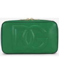 Dolce & Gabbana - Kleine Camera Bag Dg Logo Aus Kalbsleder - Lyst