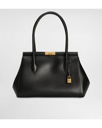 Dolce & Gabbana - Calfskin Handbag With Snap Closure - Lyst