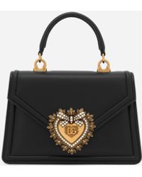 Dolce & Gabbana - BORSA DEVOTION PICCOLA IN VITELLO LISCIO - Lyst