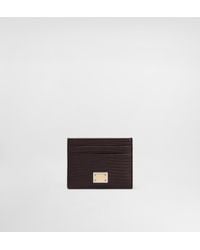 Dolce & Gabbana - Kartenetui Aus Leder Mit Leguanprägung - Lyst