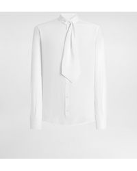 Dolce & Gabbana - Hemd Martini Aus Crêpe De Chine - Lyst