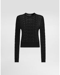 Dolce & Gabbana - Lace Pullover - Lyst