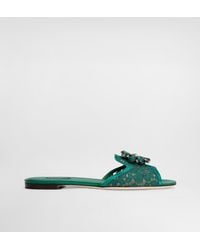 Dolce & Gabbana - Lace Slides - Lyst