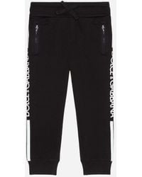 dolce and gabbana tracksuit black and white