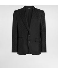 Dolce & Gabbana - Sicilia Light Single-Breasted Silk Twill Jacket - Lyst