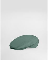 Dolce & Gabbana - Wool Poplin Flat Cap - Lyst