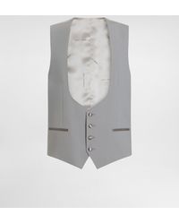 Dolce & Gabbana - Micro-Rib Tuxedo Vest� - Lyst