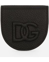Dolce & Gabbana - Deerskin-Print Calfskin Coin Wallet - Lyst