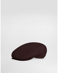 Dolce & Gabbana - Wool Poplin Flat Cap - Lyst